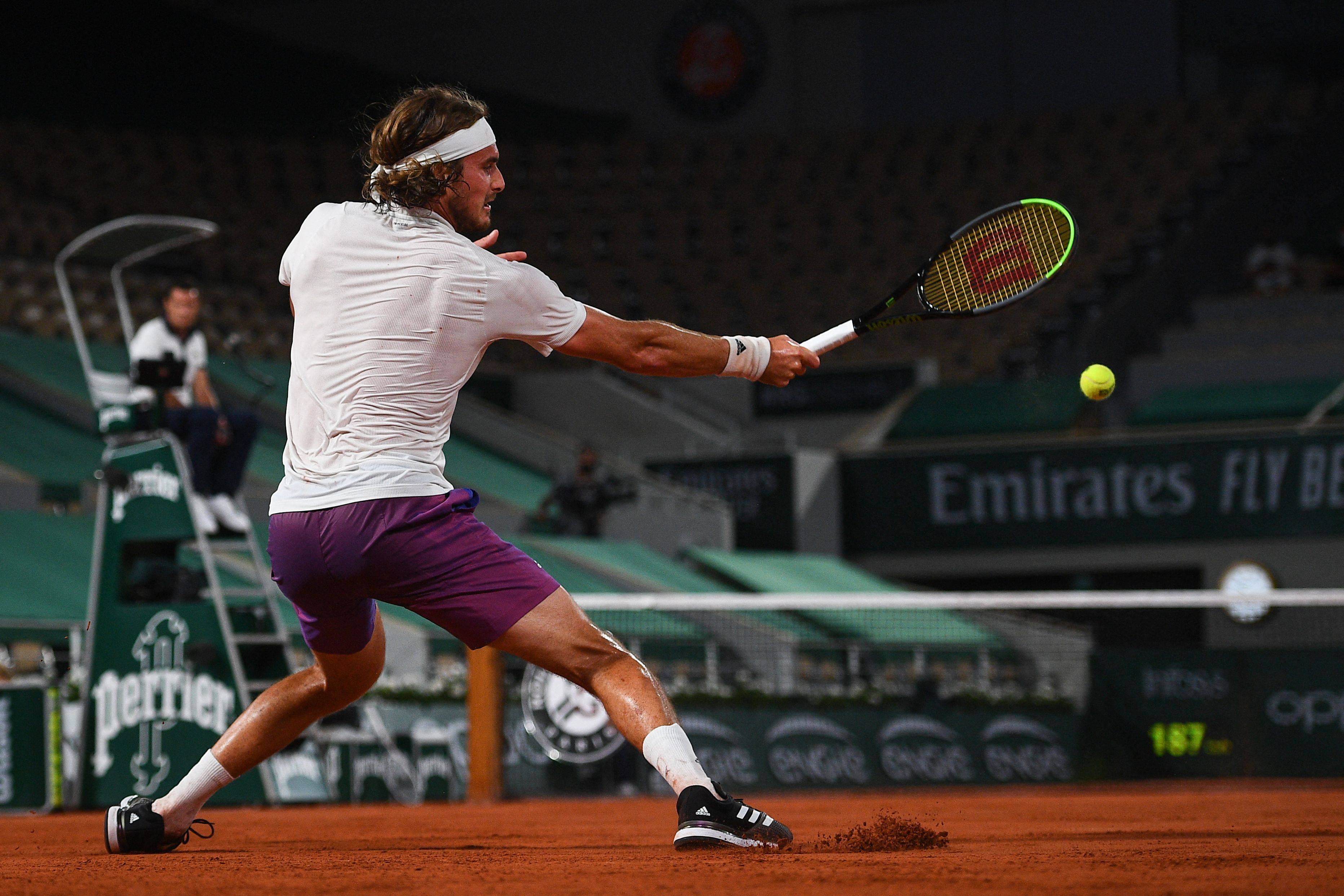 法网鏖战戴维斯杯，西西帕斯刷新纪录